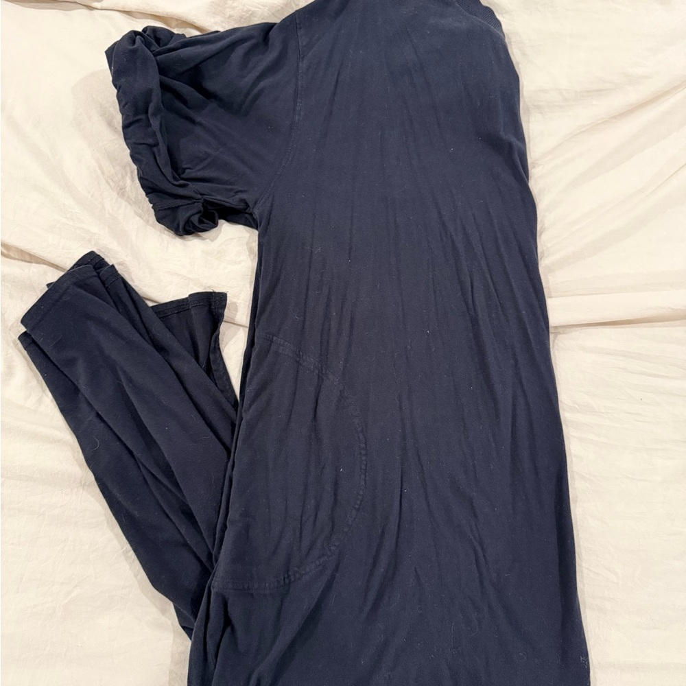 Free People Navy Blue Maxi Dress